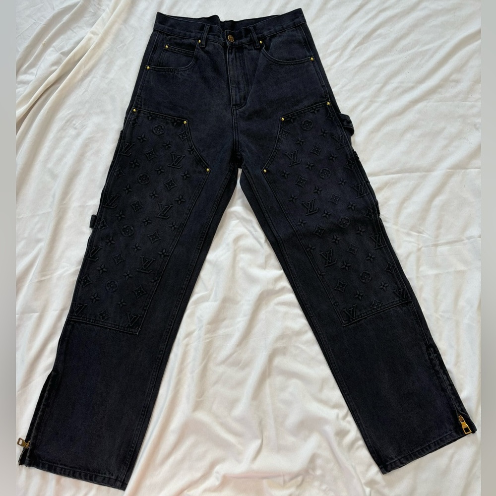 Mens Designer Carpenter Doubleknee Pants